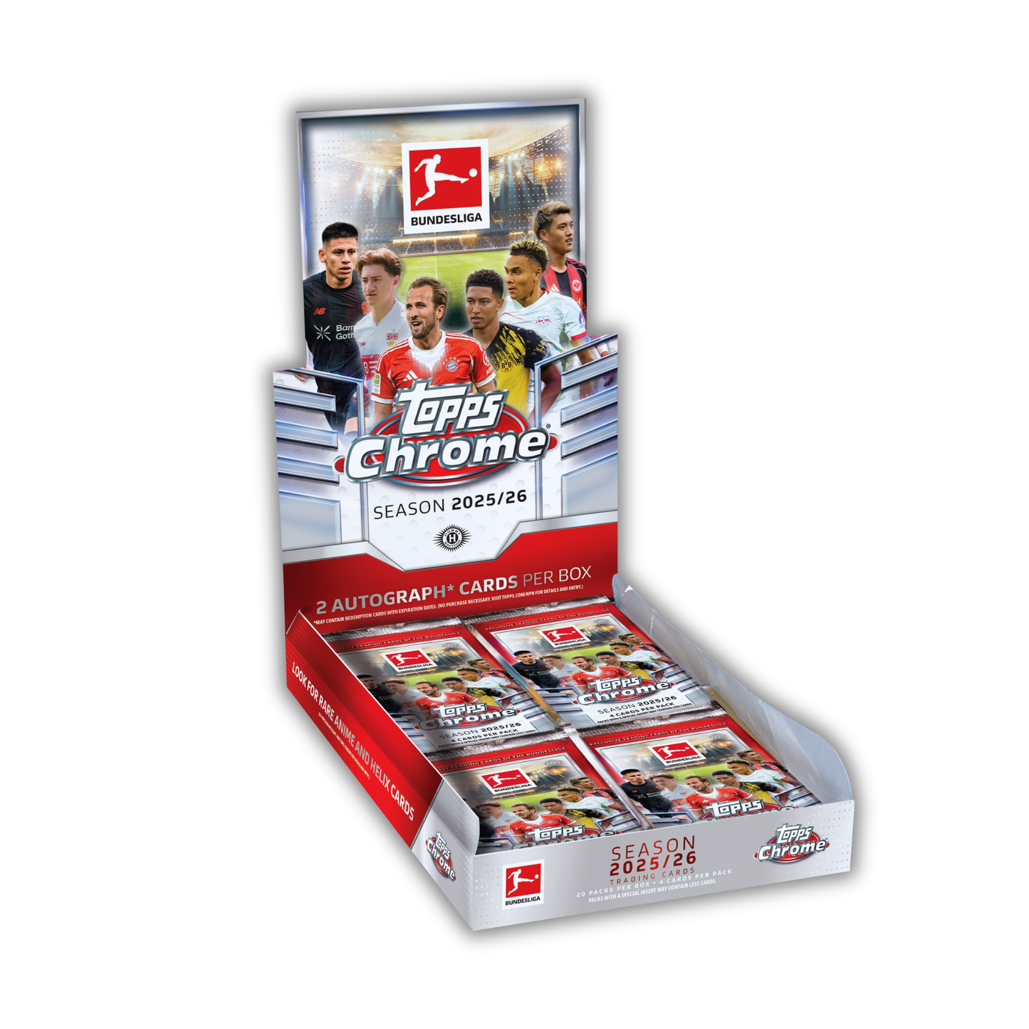 Topps 2025-26 Bundesliga Chrome Hobby Box