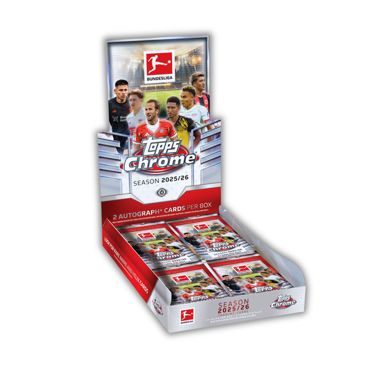 Topps 2025-26 Bundesliga Chrome Hobby Box
